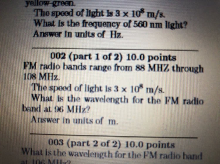 What Is the wavelength of the light-example-1