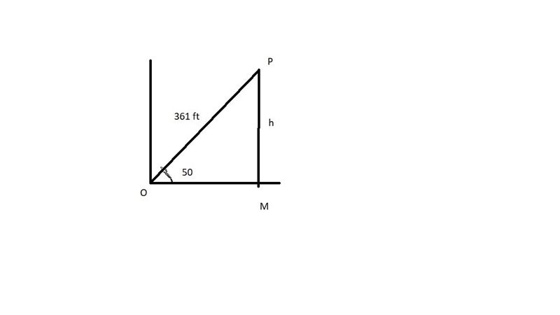 Suppose Sammy Sosa hits a home run which travels 361. ft (110. m). Leaving the bat-example-1