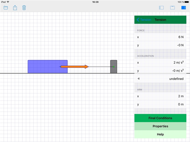 A 3.00 kg cart on a frictionless track is pulled by a string so that it accelerates-example-1