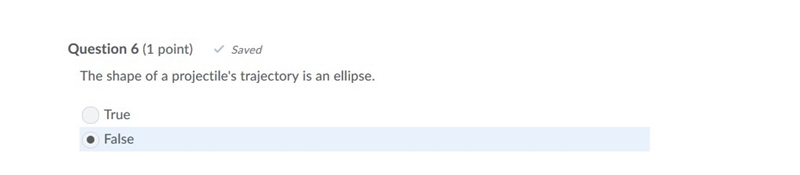 PLEASE HELP ASAP!!! CORRECT ANSWERS ONLY PLEASE!!! The shape of a projectile's trajectory-example-1