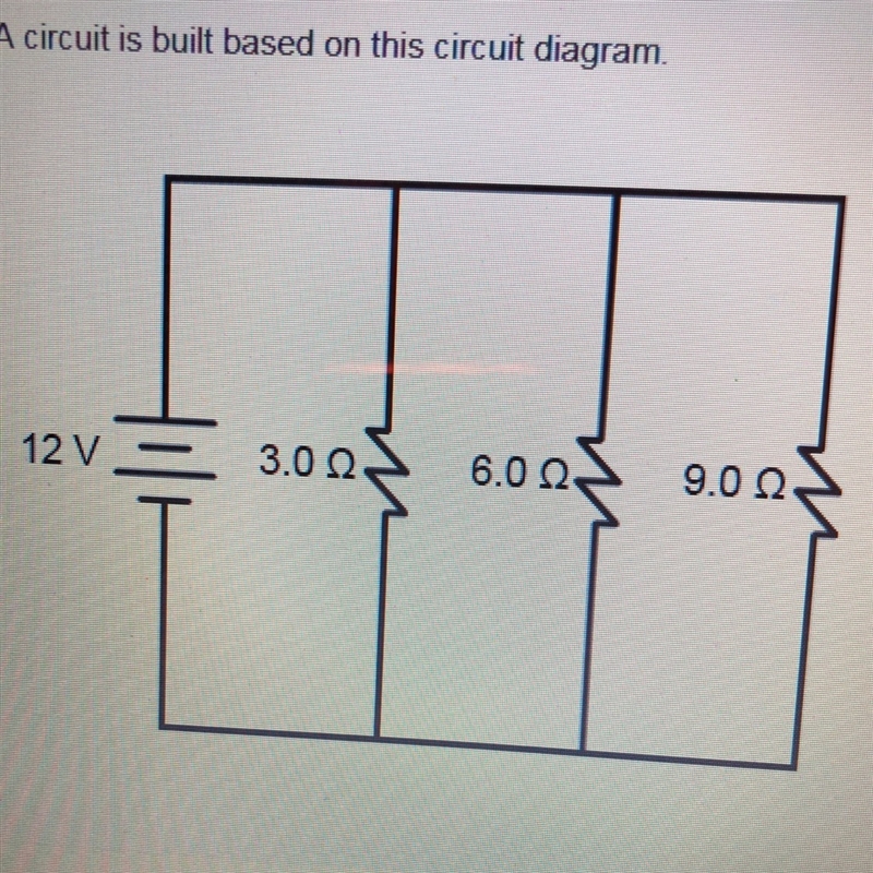 A circuit is built based on this circuit diagram. What is the equivalent resistance-example-1