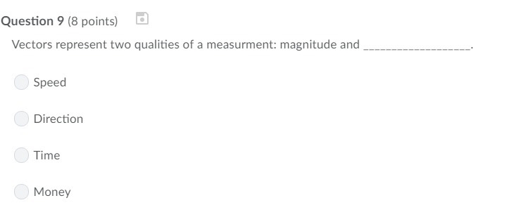 PLEASE HELP ASAP!!! CORRECT ANSWER ONLY PLEASE!!! I CANNOT RETAKE THIS!! Vectors represent-example-1