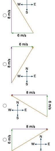 A paper airplane is thrown westward at a rate of 6 m/s. The wind is blowing at 8 m-example-1