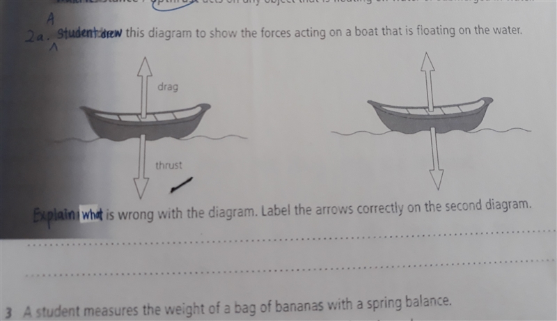 How to do 2 a ? (physics) please help ..thxx-example-1