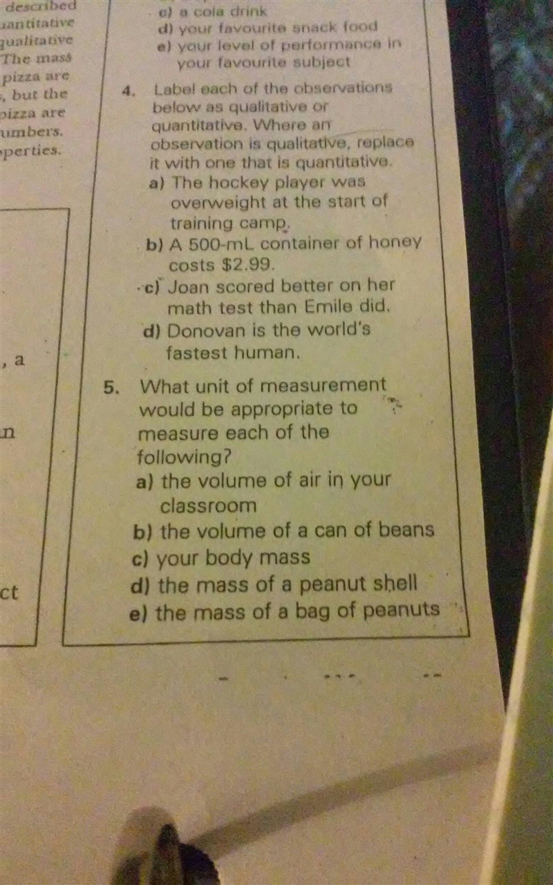 Can anyone please help me on this Science/Physics question ( Number 5) (DUE TOMORROW-example-1