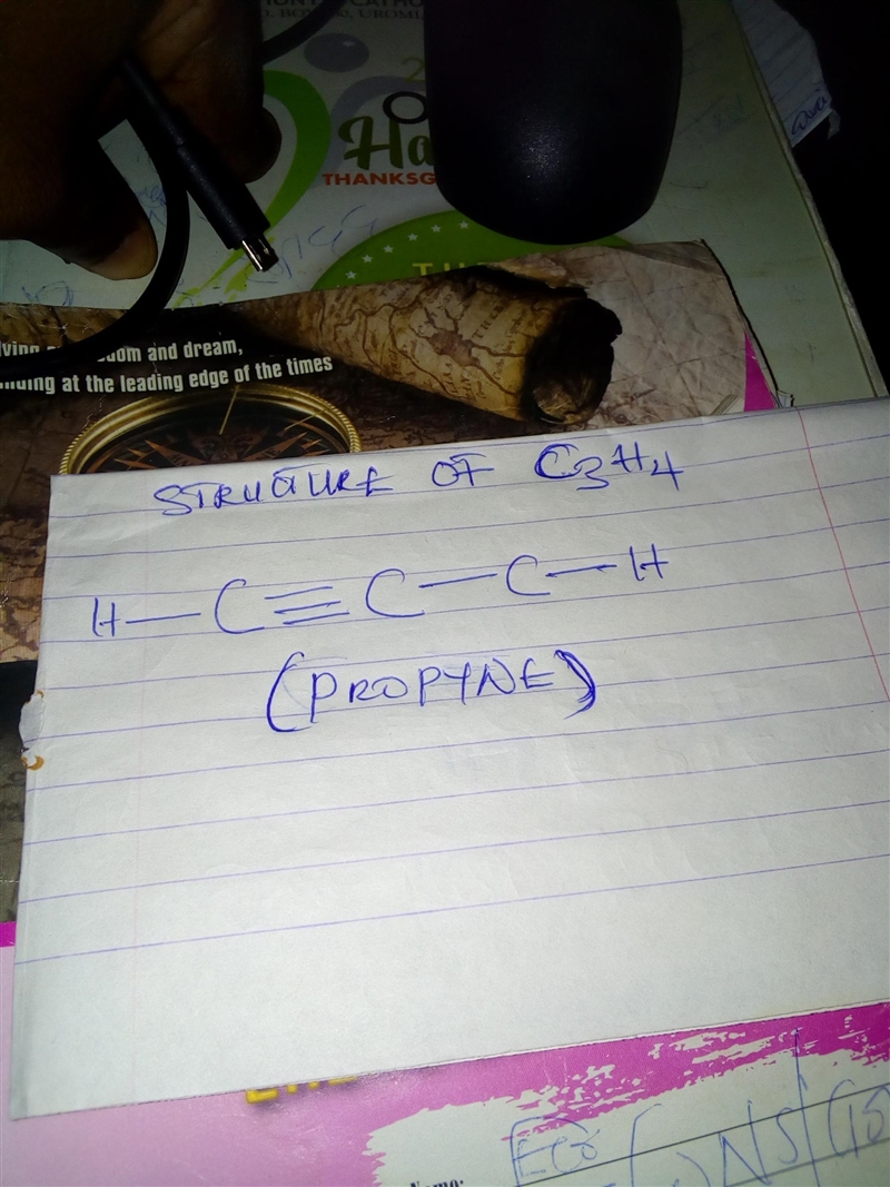 Alkynes like Alkanes and alkenes, are hydrocarbons. Alkynes have carbon- carbon triple-example-1