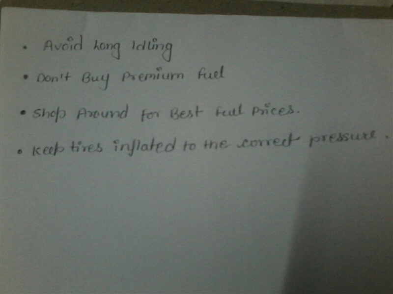 What method would you suggest to prevent the misuse of fuels?-example-1