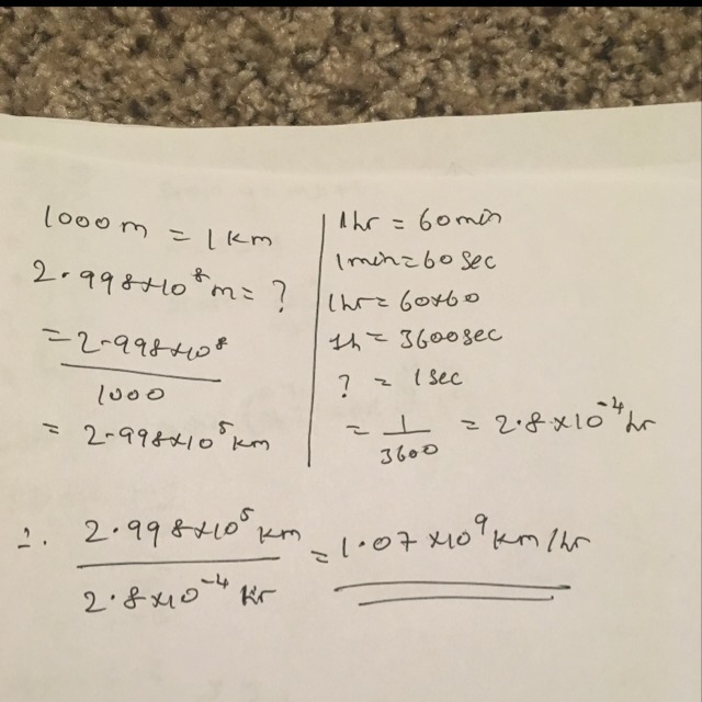 2.998x10^8 m/s is how many kilometers per hour?-example-1