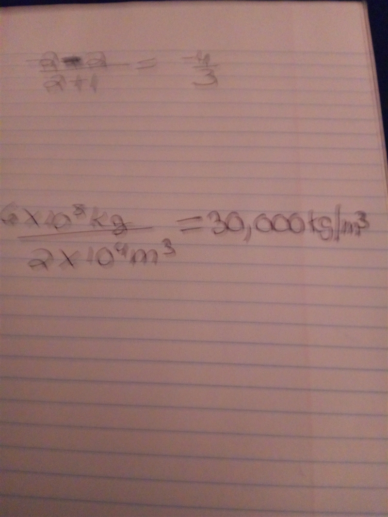 6x10^8 kg ————— 2x10^4 m^3-example-1