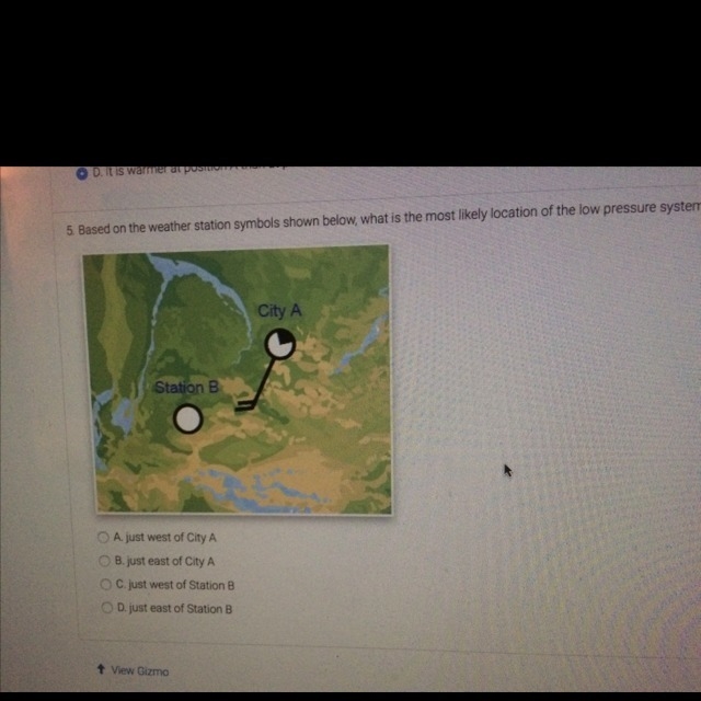 Based on the weather station systems shown below, what is the most likely location-example-1