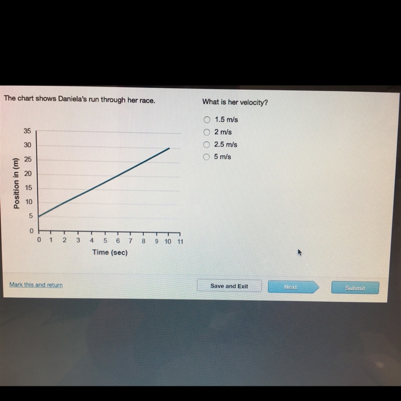 What is her velocity?-example-1