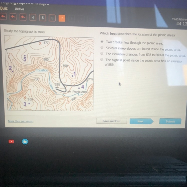 Plz help , i don’t really understand topographic maps (Help if you know how to rad-example-1