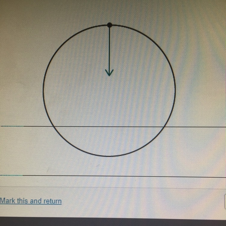 An object is represented by the dot on the motion map. Which object is most likely-example-1