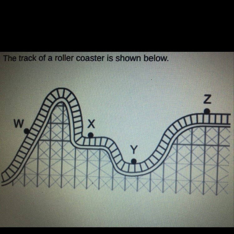 At which point will the riders experience centripetal acceleration?-example-1