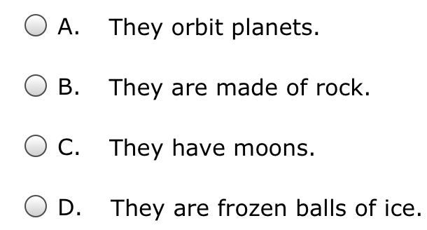 What feature do asteroids and meteoroids share?-example-1