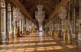 What was the theme of château de versailles, pictured above? a. beauty and simplicity-example-1