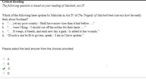 Which of the following lines spoken by Malcolm in Act IV of The Tragedy of Macbeth-example-1