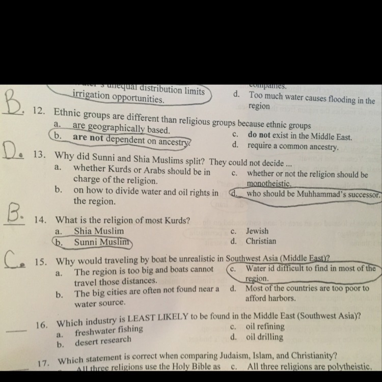 What's the answer for question 16?-example-1