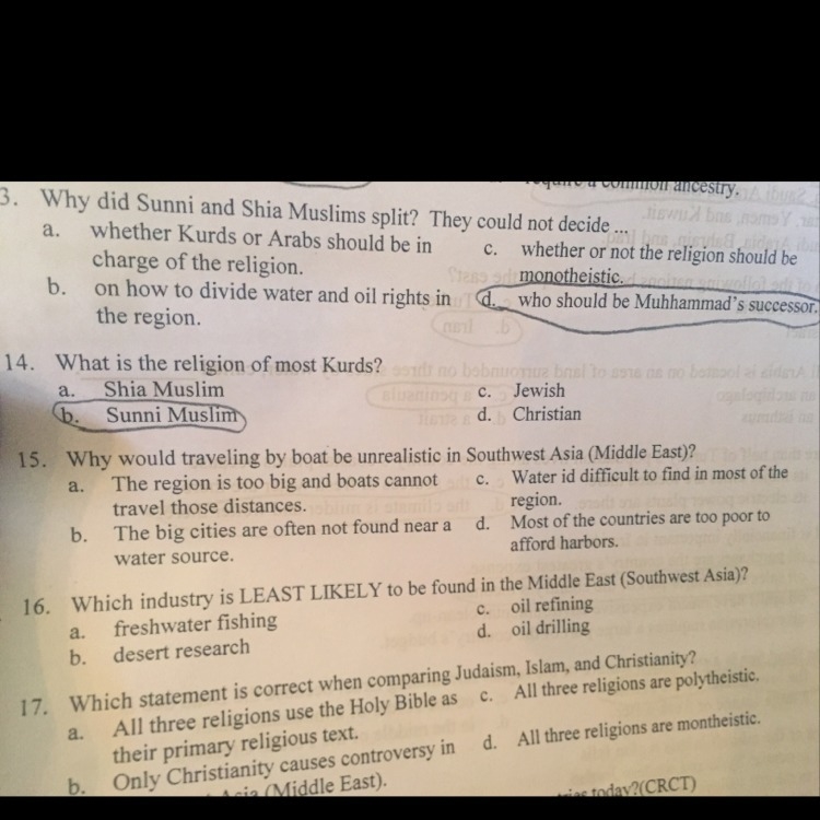 What is the answer to question 15?-example-1