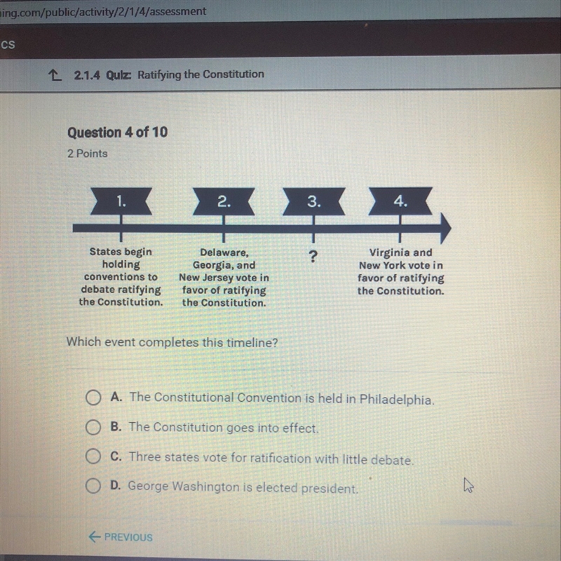 Which event completes this timeline PLEASE HELP!-example-1