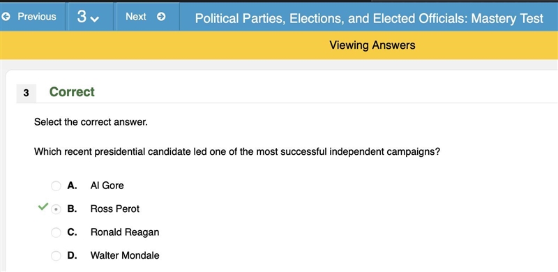 Which recent president candidate led one of the most successful independent campaigns-example-1