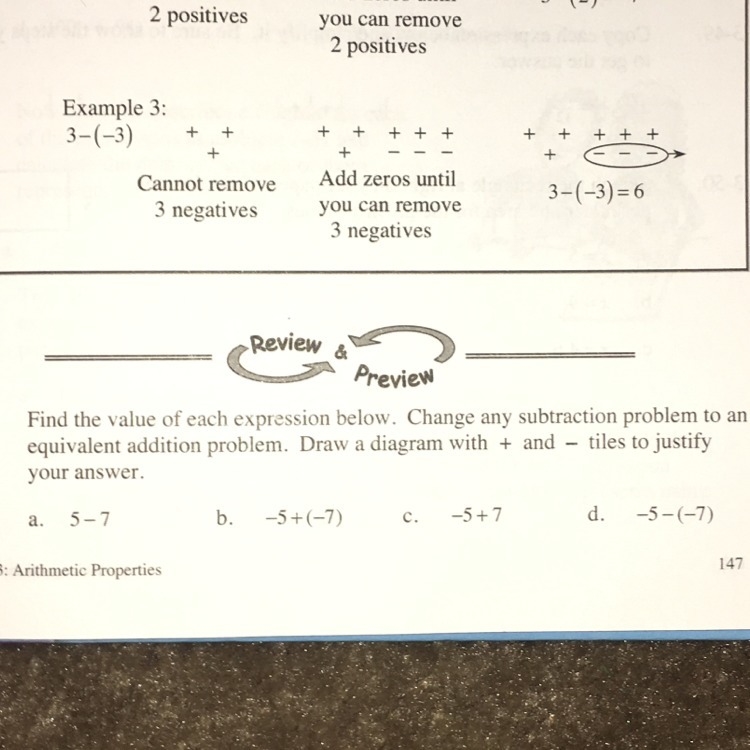 What the value of each expression is-example-1