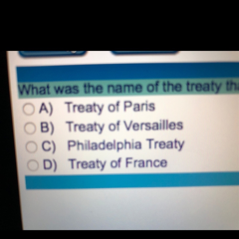 What was the game of treaty that ended the war-example-1