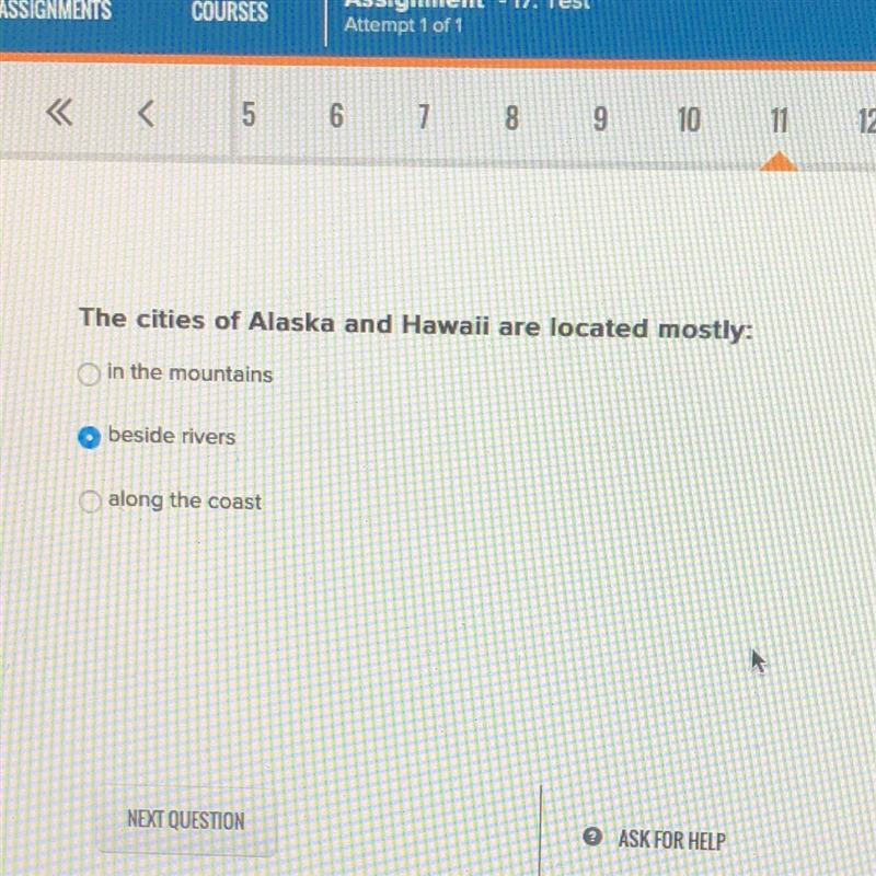 The cities of Alaska and Hawaii are located mostly wear-example-1