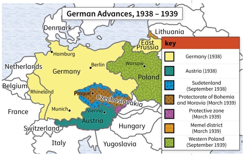 Based on this map and your reading of the text, which part of the world was most directly-example-1