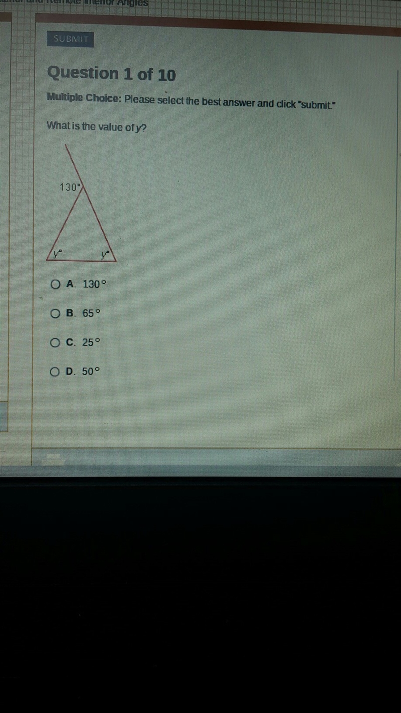 What is the value of Y ?-example-1