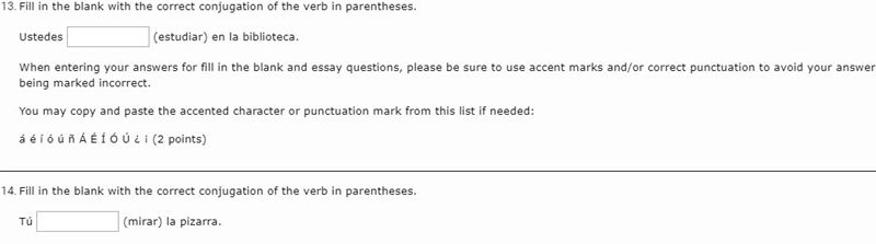 I need help with these Spanish questions-example-2