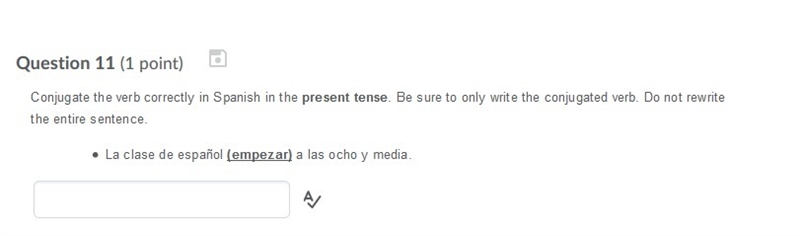 PLEASE HELP ASAP!!! CORRECT ANSWER ONLY PLEASE!!! Conjugate the verb correctly in-example-1