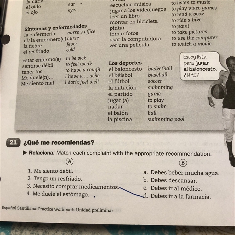 I need help on this ... spanish 2-example-1