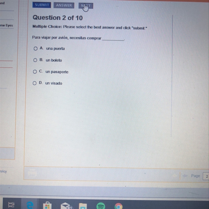 Is the answer a,b,c, or d-example-1