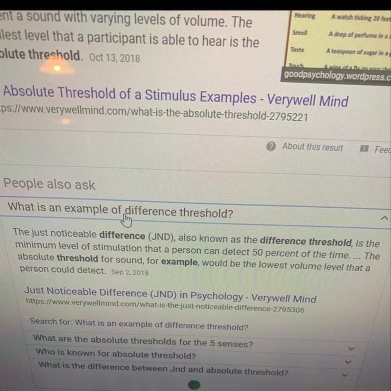 What’s an example of absolute threshold?-example-1