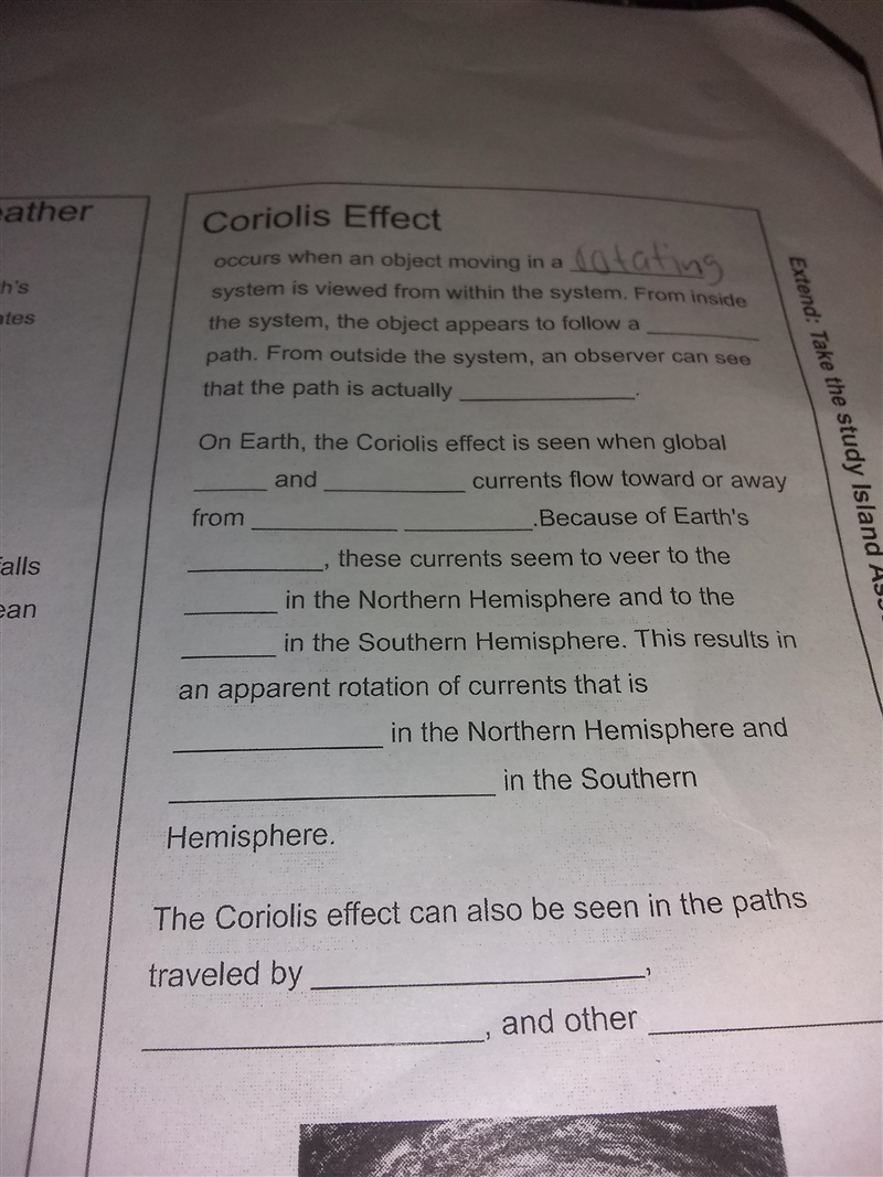 Your supposed to fill in the blanks any help is appreciated, I need to finish the-example-5