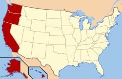 11) 5 of our US states border the P States border the Pacific Ocean?​-example-1