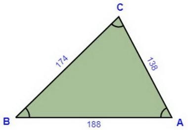 Find the area of a triangle with a = 174 b = 138 and c = 188 round to the nearest-example-1