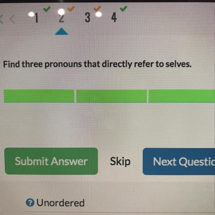 Find three pronouns that directly refer to selves-example-1