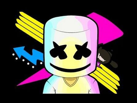 Which looks better? {25 Points} A. Marshmello B. 'Bright' paint.-example-1