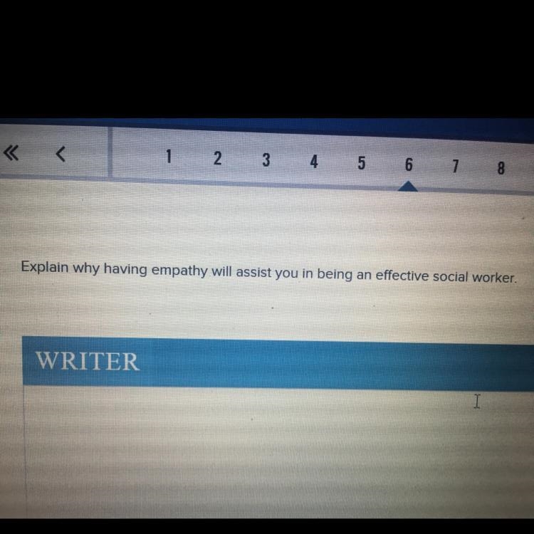 Explain why having empathy will assist you in effective social worker-example-1