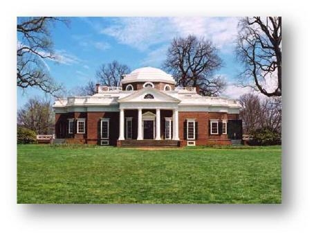 What is the name of the building above? a. Monticello b. Mount Vernon c. Springfield-example-1