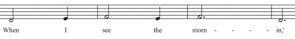 This rhythmic example is written in triple meter. True or False-example-1