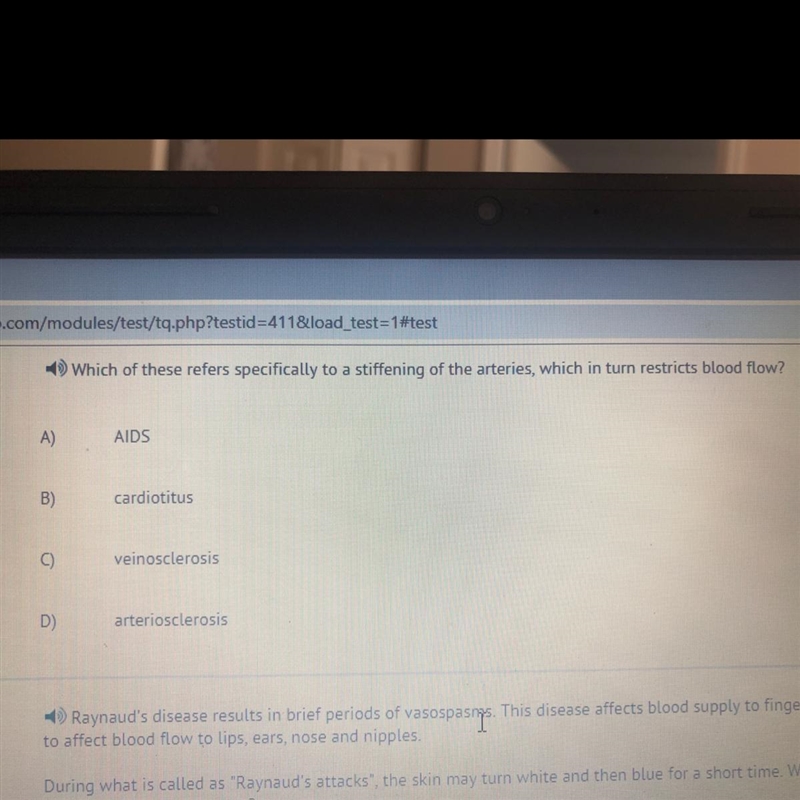 Which in turn restricts blood flow-example-1