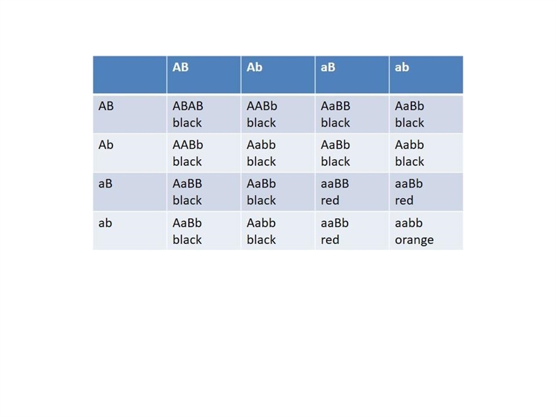 Spiders X, a species you have been studying for years, comes in two different color-example-1