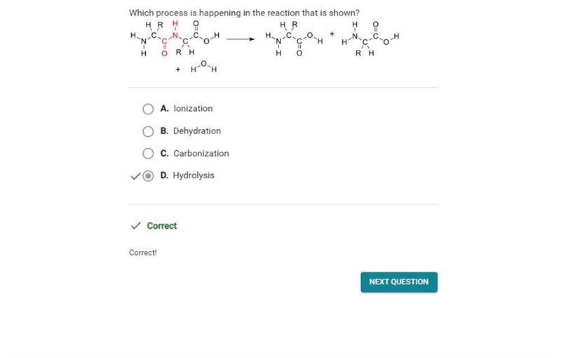 What process is happening in the reaction shown below?-example-1