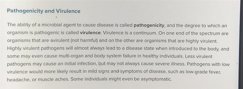 Old cultures of bacteria that have lost their ability to cause disease are said to-example-1