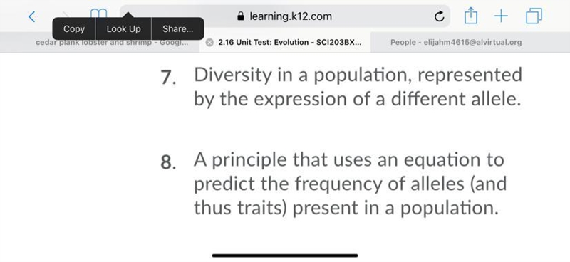 Match the correct term to the definitions.-example-1