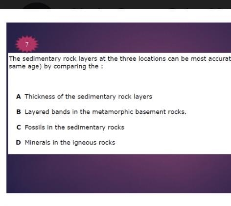 Sedimentary rock layers-example-1