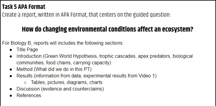 How do changing environmental conditions affect an ecosystem? (I WILL GIVE A LOT OF-example-1